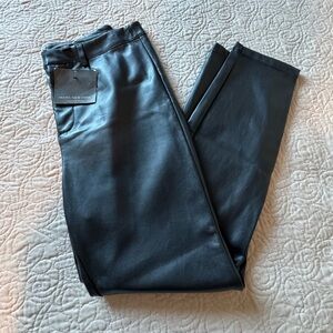 Marc New York -Andrew Marc Black Leather Pants
